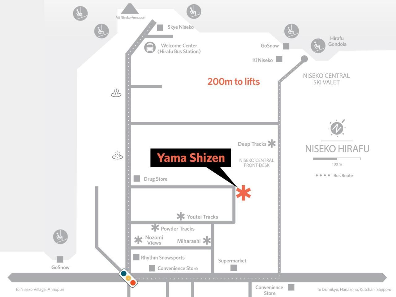 Niseko Central - Yama Shizen Kutchan Exterior foto
